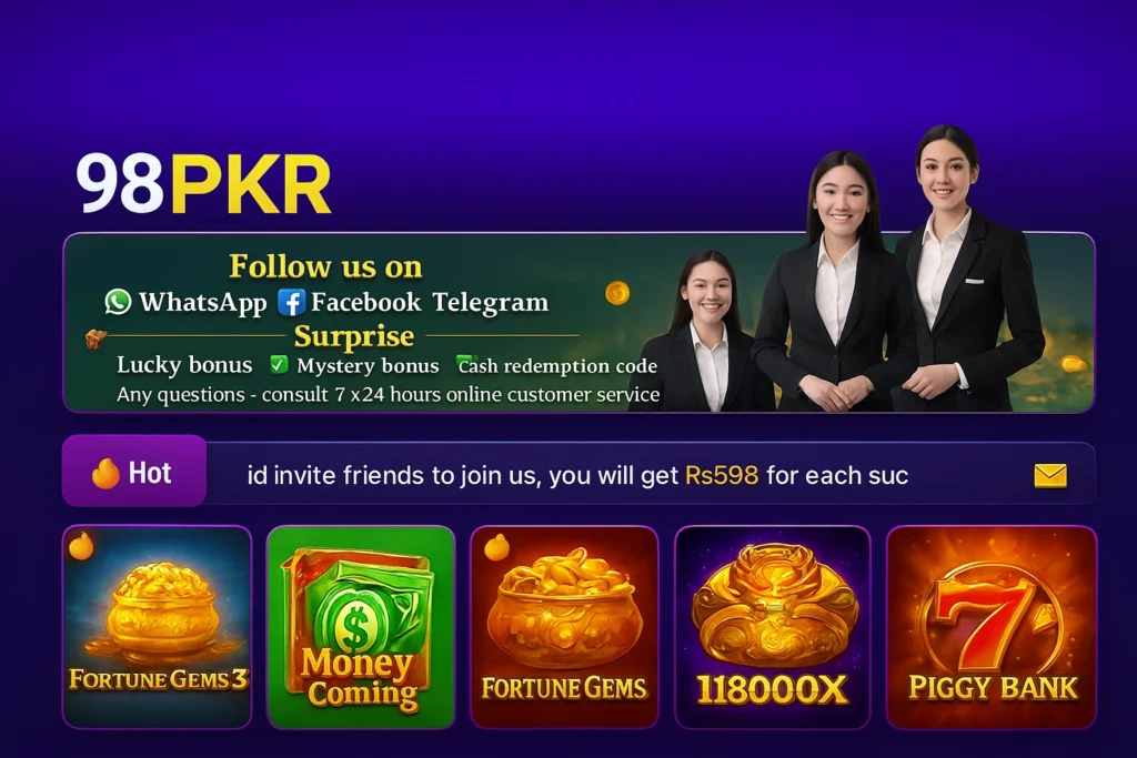 98Pkr Game Download (Real Earning App) Free For Android 2 98pkr